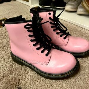 Pink dr martins